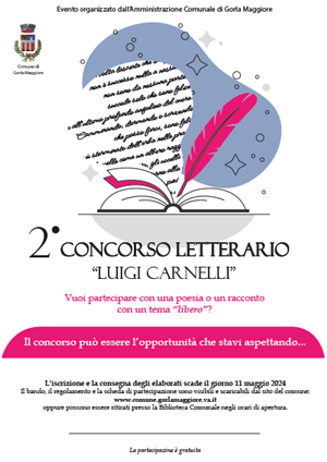 2 CONCORSO LETTERARIO “Luigi Carnelli”